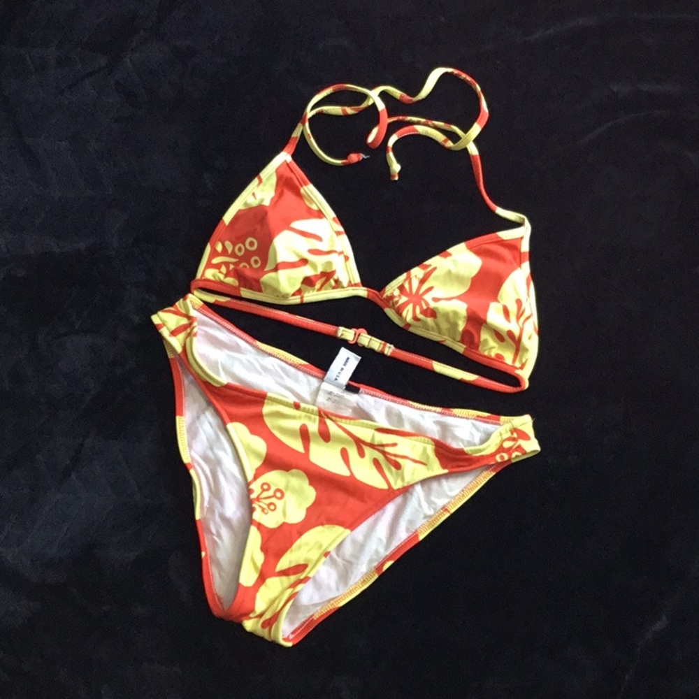 Hawaiian theme bikini